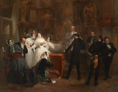 Bride Jilted at the Altar by Eduard Swoboda